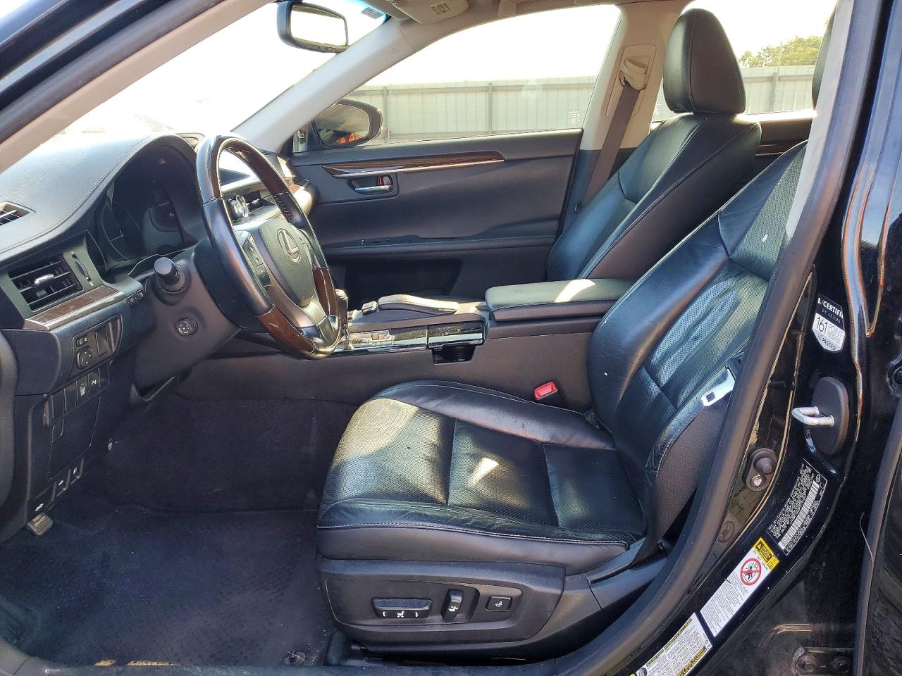 2015 Lexus Es 350 Black vin: JTHBK1GG2F2191847