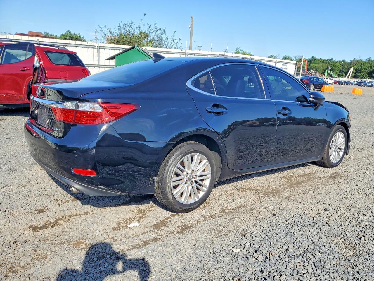 2015 Lexus Es 350 Black vin: JTHBK1GG2F2191847
