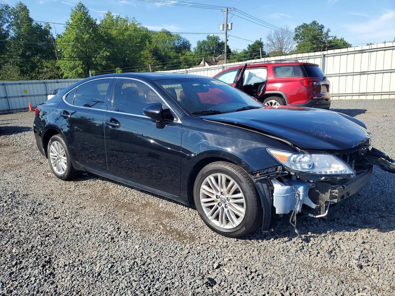 2015 Lexus Es 350 Black vin: JTHBK1GG2F2191847