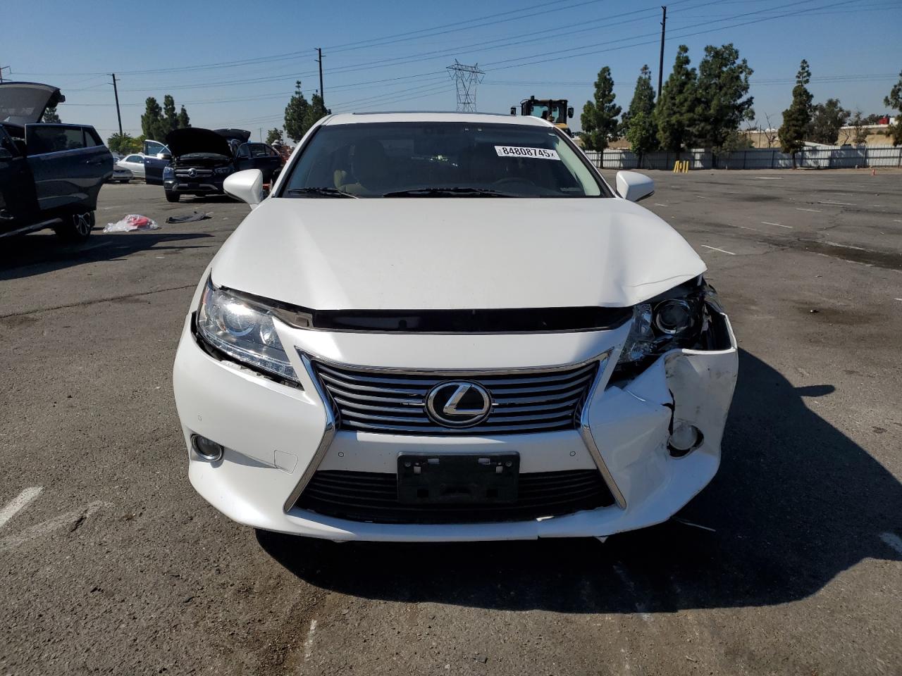 2015 Lexus Es 350 Белый vin: JTHBK1GG2F2194005
