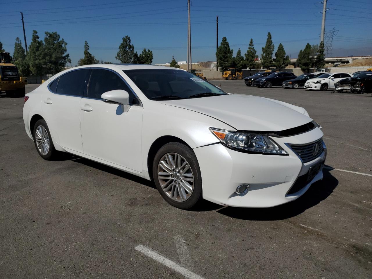 2015 Lexus Es 350 Белый vin: JTHBK1GG2F2194005