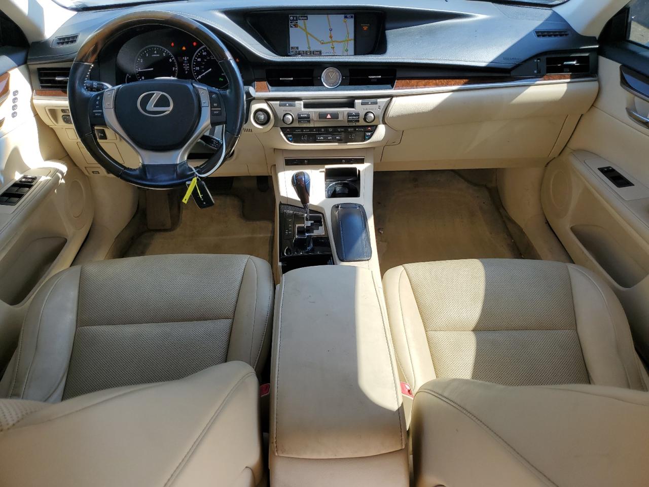 2015 Lexus Es 350 Белый vin: JTHBK1GG2F2194005