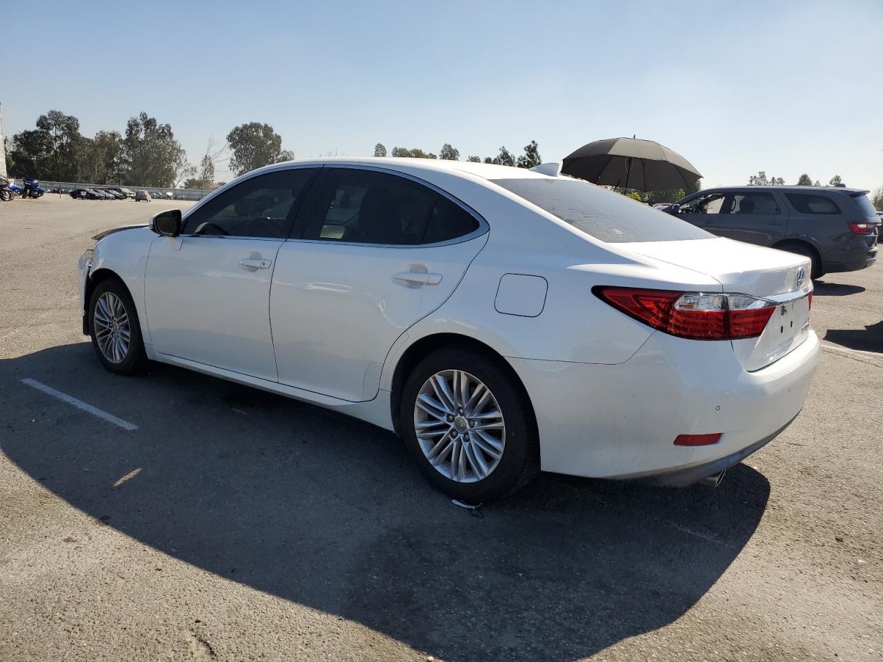2015 Lexus Es 350 Белый vin: JTHBK1GG2F2194005
