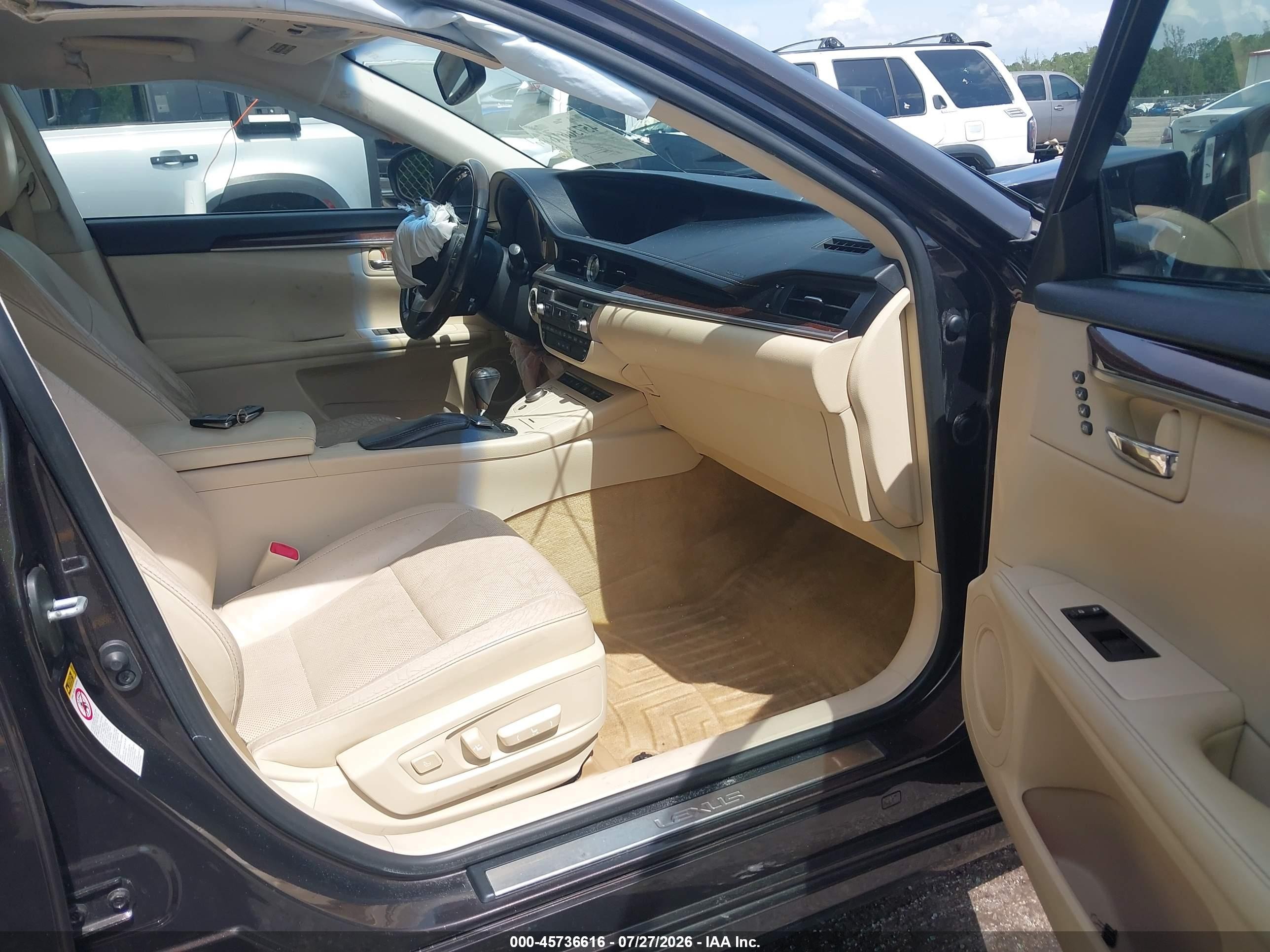 2015 Lexus Es 350 Brown vin: JTHBK1GG2F2198135
