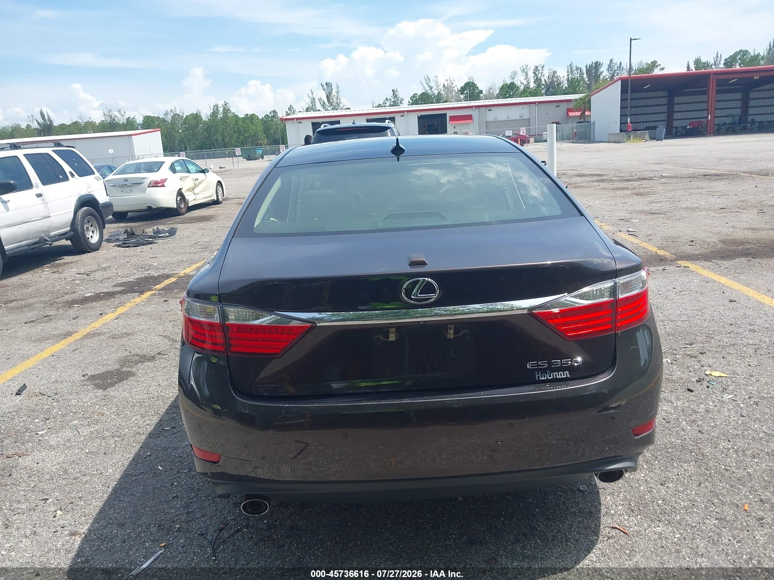 2015 Lexus Es 350 Brown vin: JTHBK1GG2F2198135
