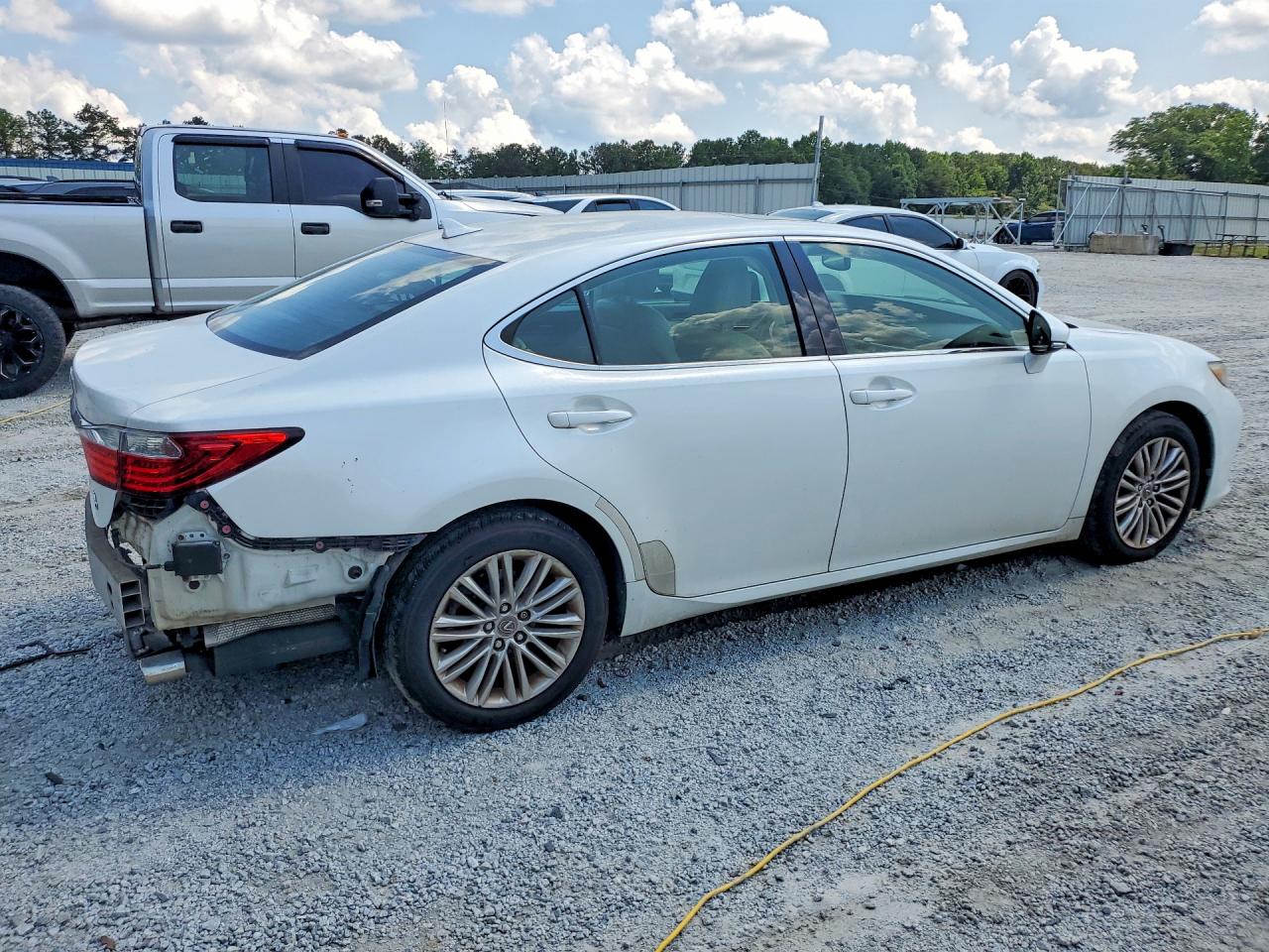 2013 Lexus Es 350 White vin: JTHBK1GG3D2000708