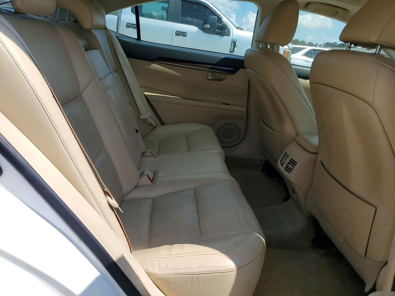 2013 Lexus Es 350 White vin: JTHBK1GG3D2000708