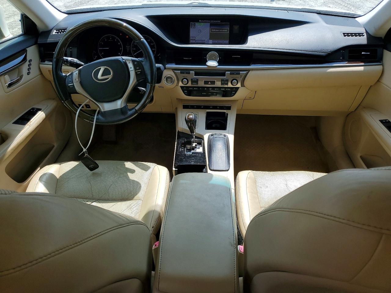 2013 Lexus Es 350 White vin: JTHBK1GG3D2000708