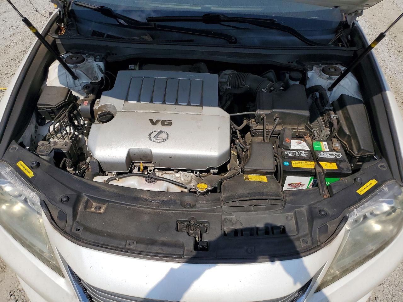 2013 Lexus Es 350 White vin: JTHBK1GG3D2000708