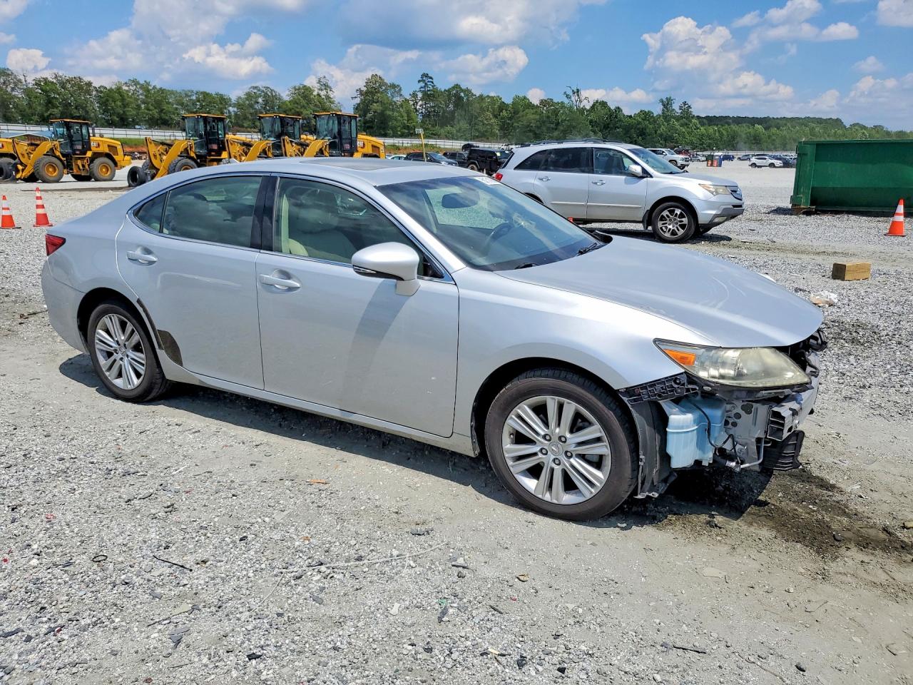 2013 Lexus Es 350 Silver vin: JTHBK1GG3D2007206