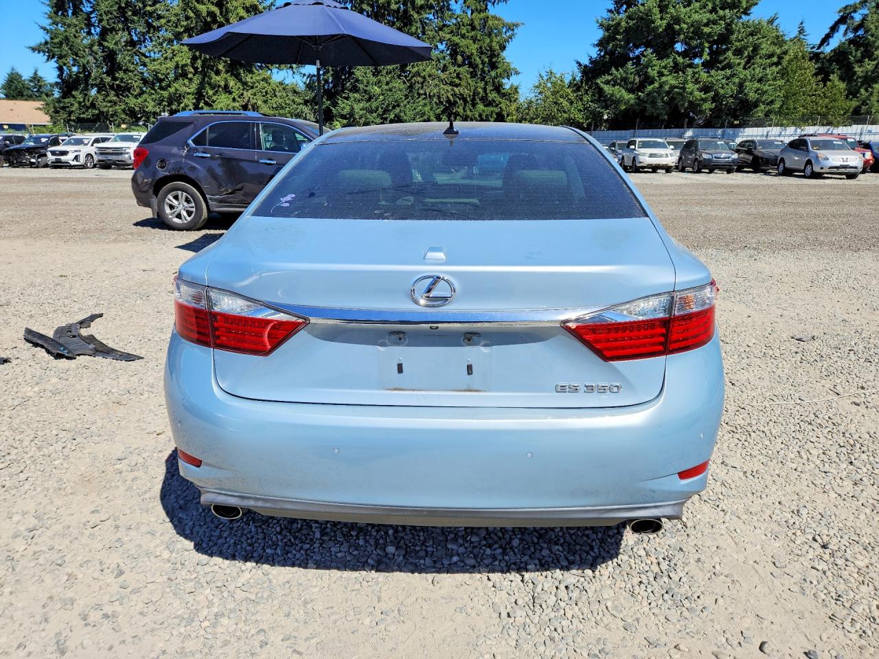 2013 Lexus Es 350 Blue vin: JTHBK1GG3D2010056