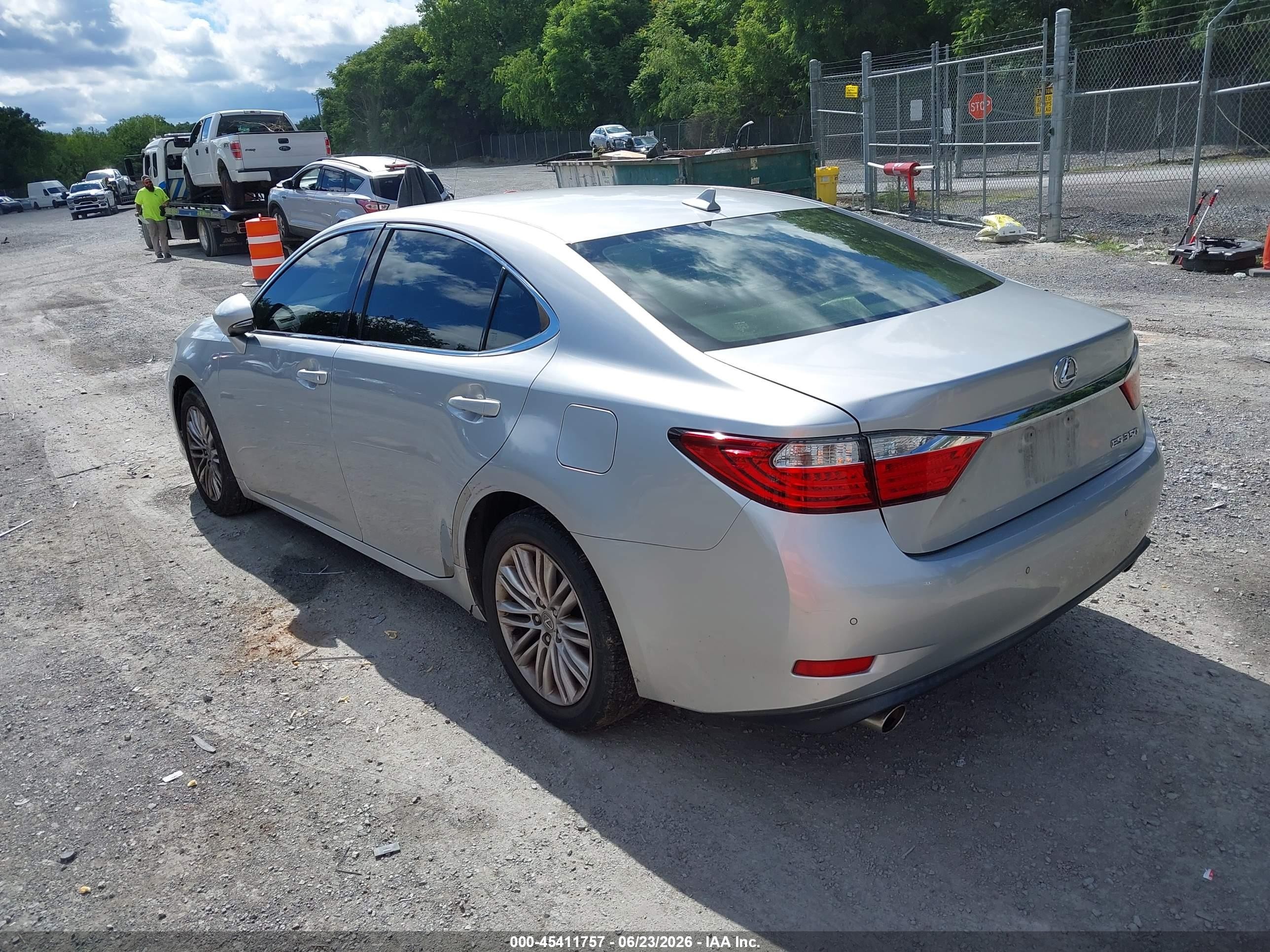 2013 Lexus Es 350   Silver vin: JTHBK1GG3D2011210