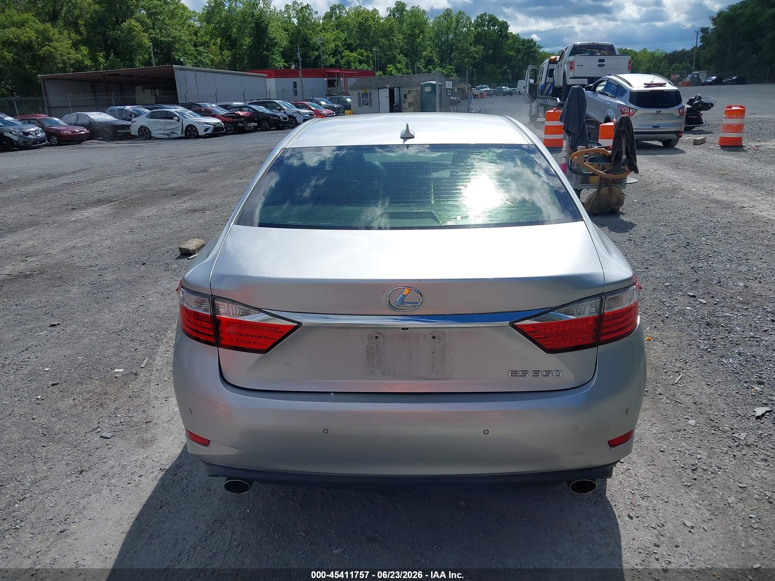 2013 Lexus Es 350   Silver vin: JTHBK1GG3D2011210
