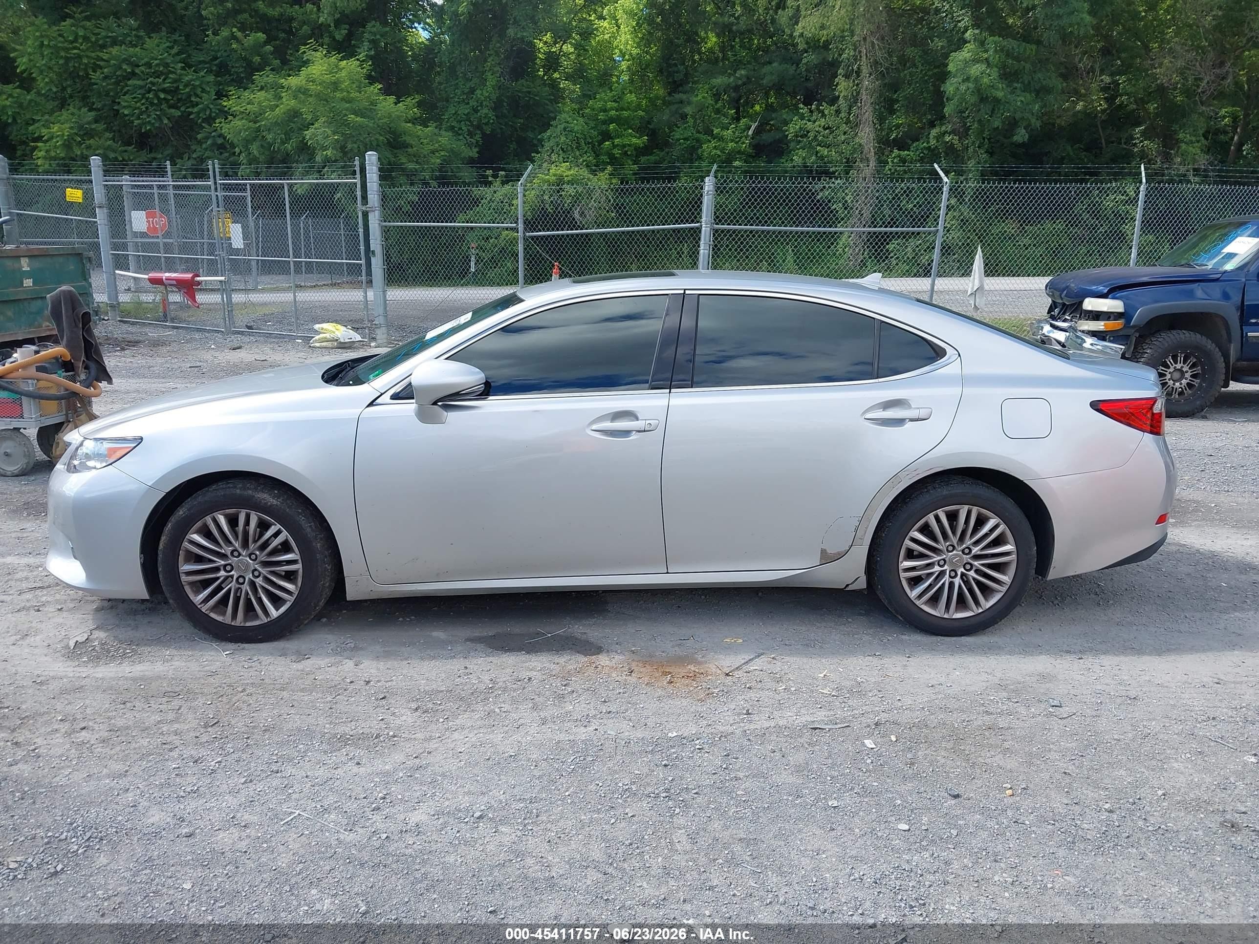 2013 Lexus Es 350   Silver vin: JTHBK1GG3D2011210
