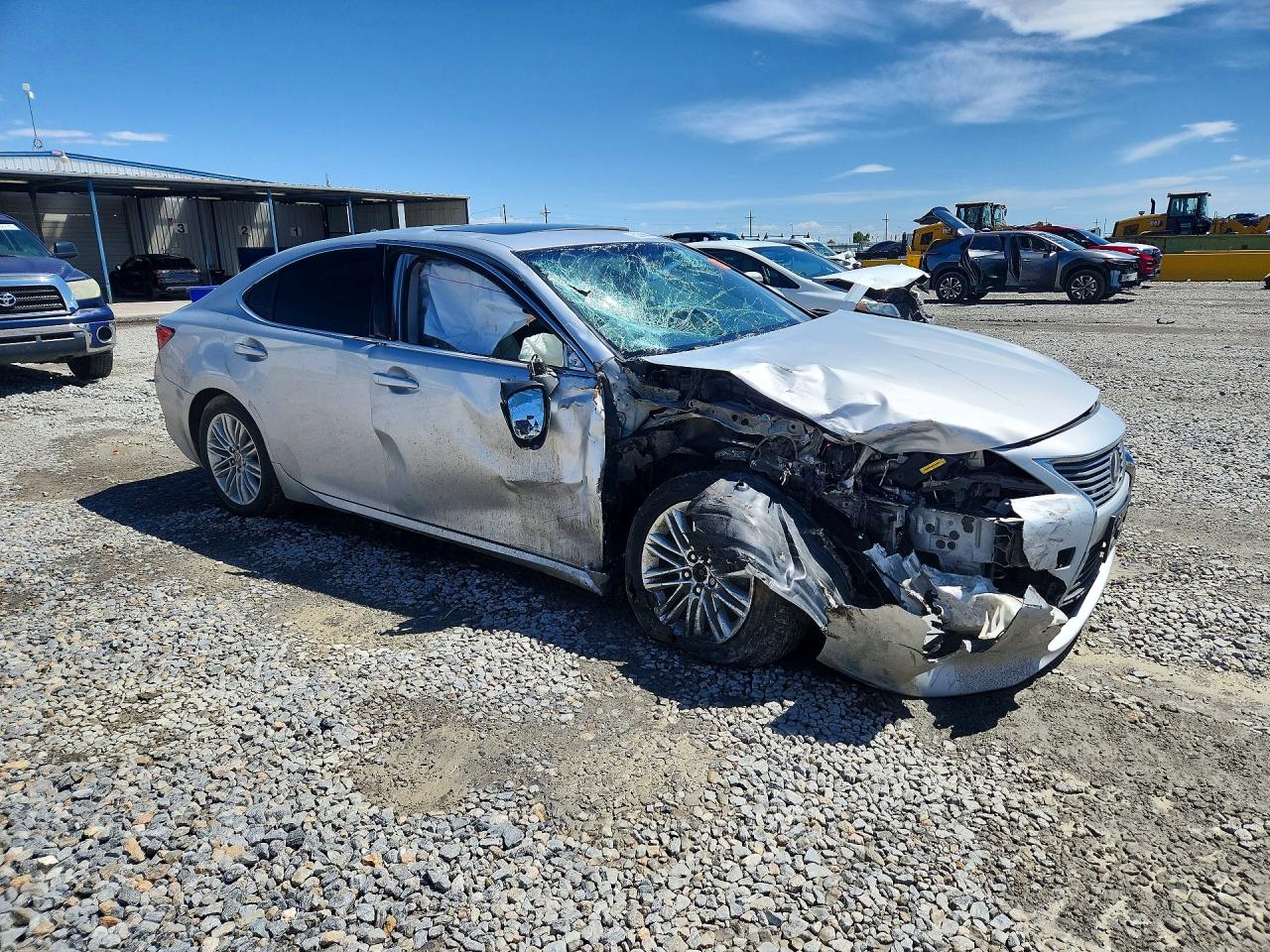 2013 Lexus Es 350 Silver vin: JTHBK1GG3D2022563