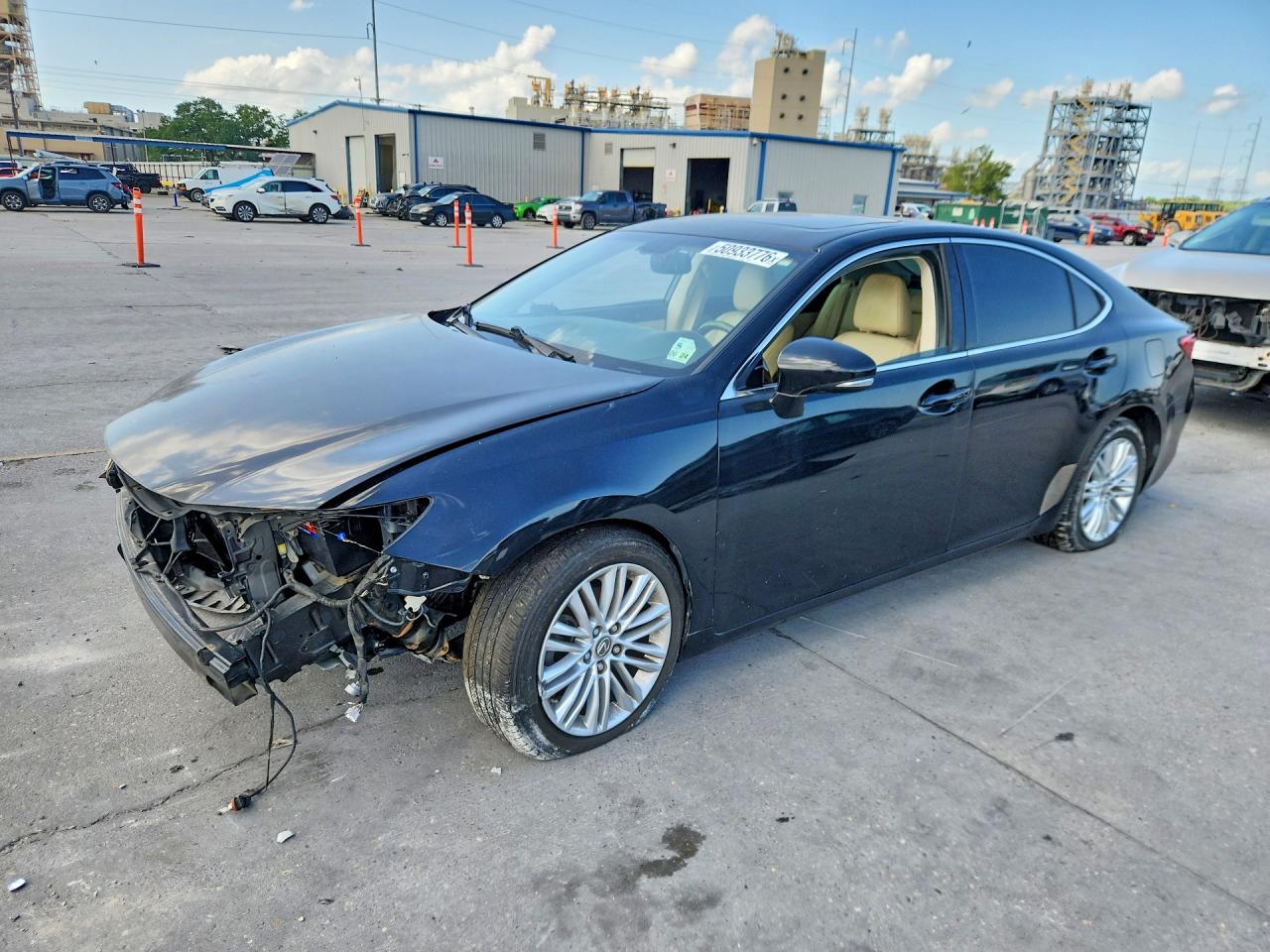 2013 Lexus Es 350 Black vin: JTHBK1GG3D2030193