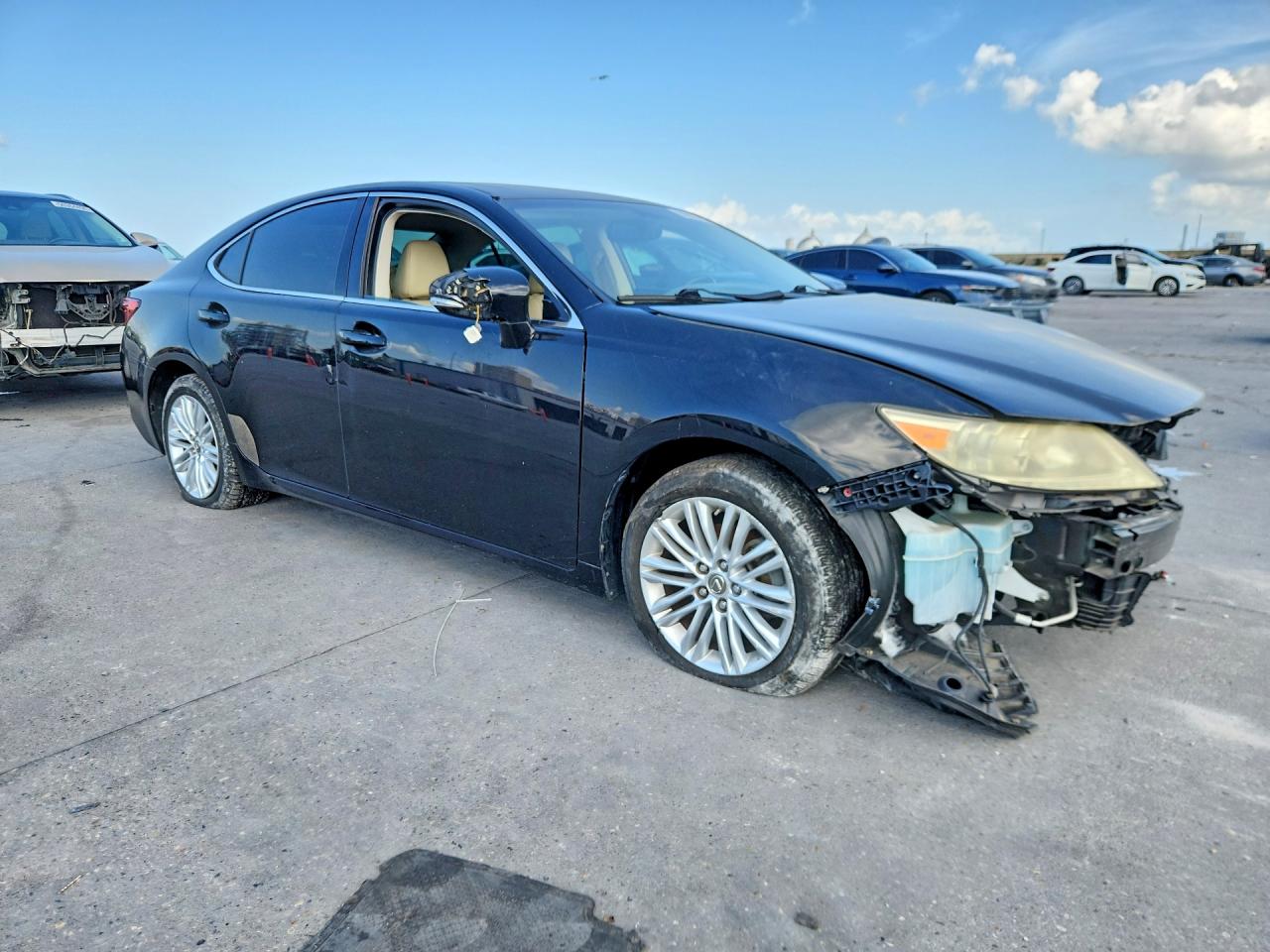 2013 Lexus Es 350 Black vin: JTHBK1GG3D2030193