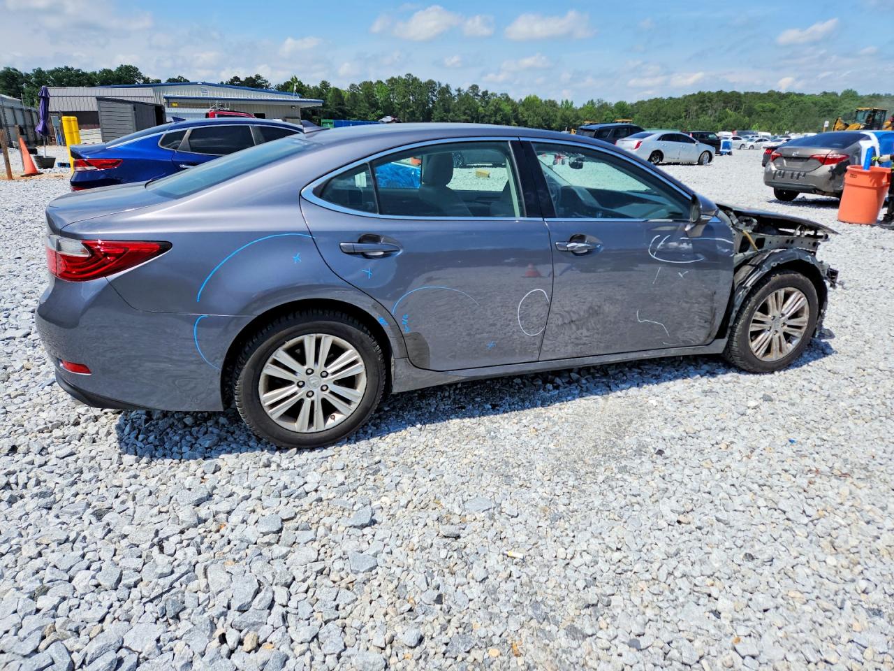 2013 Lexus Es 350 Gray vin: JTHBK1GG3D2032123