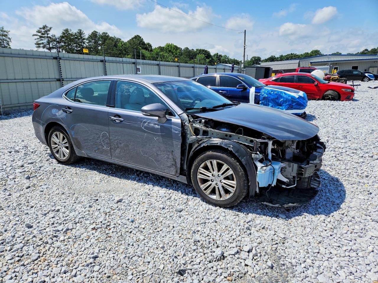 2013 Lexus Es 350 Gray vin: JTHBK1GG3D2032123
