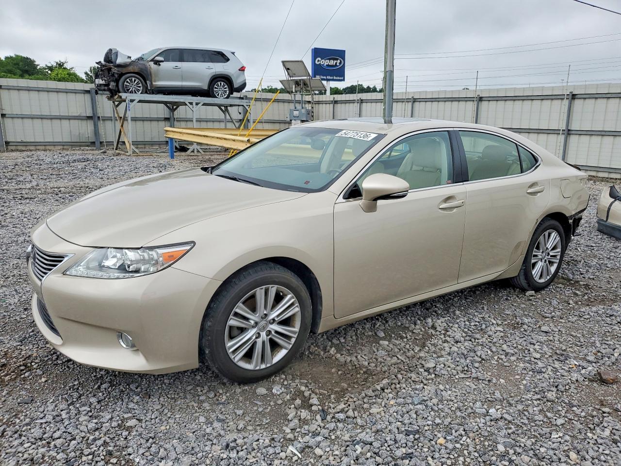 2013 Lexus Es 350 Tan vin: JTHBK1GG3D2042585