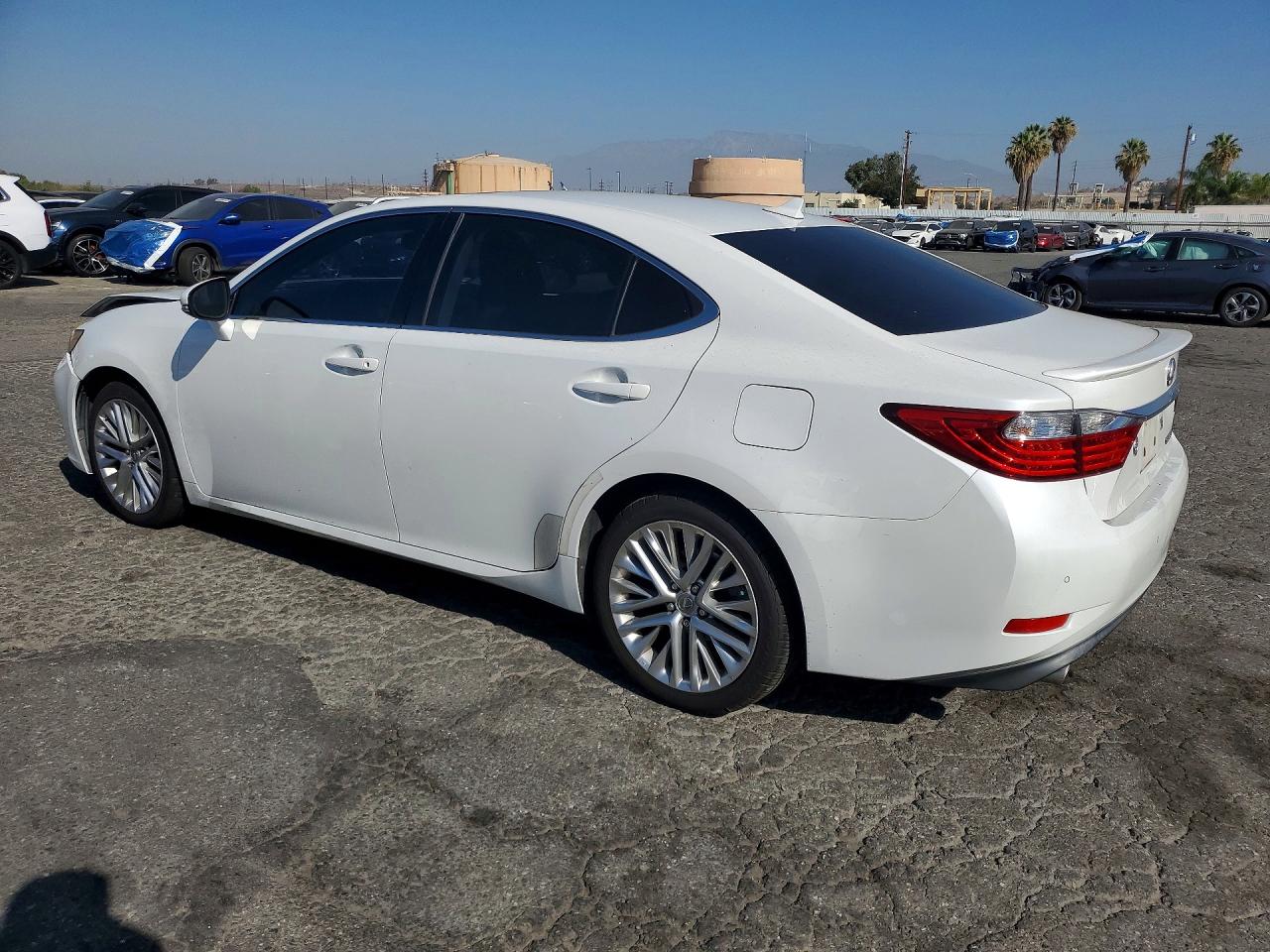 2013 Lexus Es 350 White vin: JTHBK1GG3D2043509
