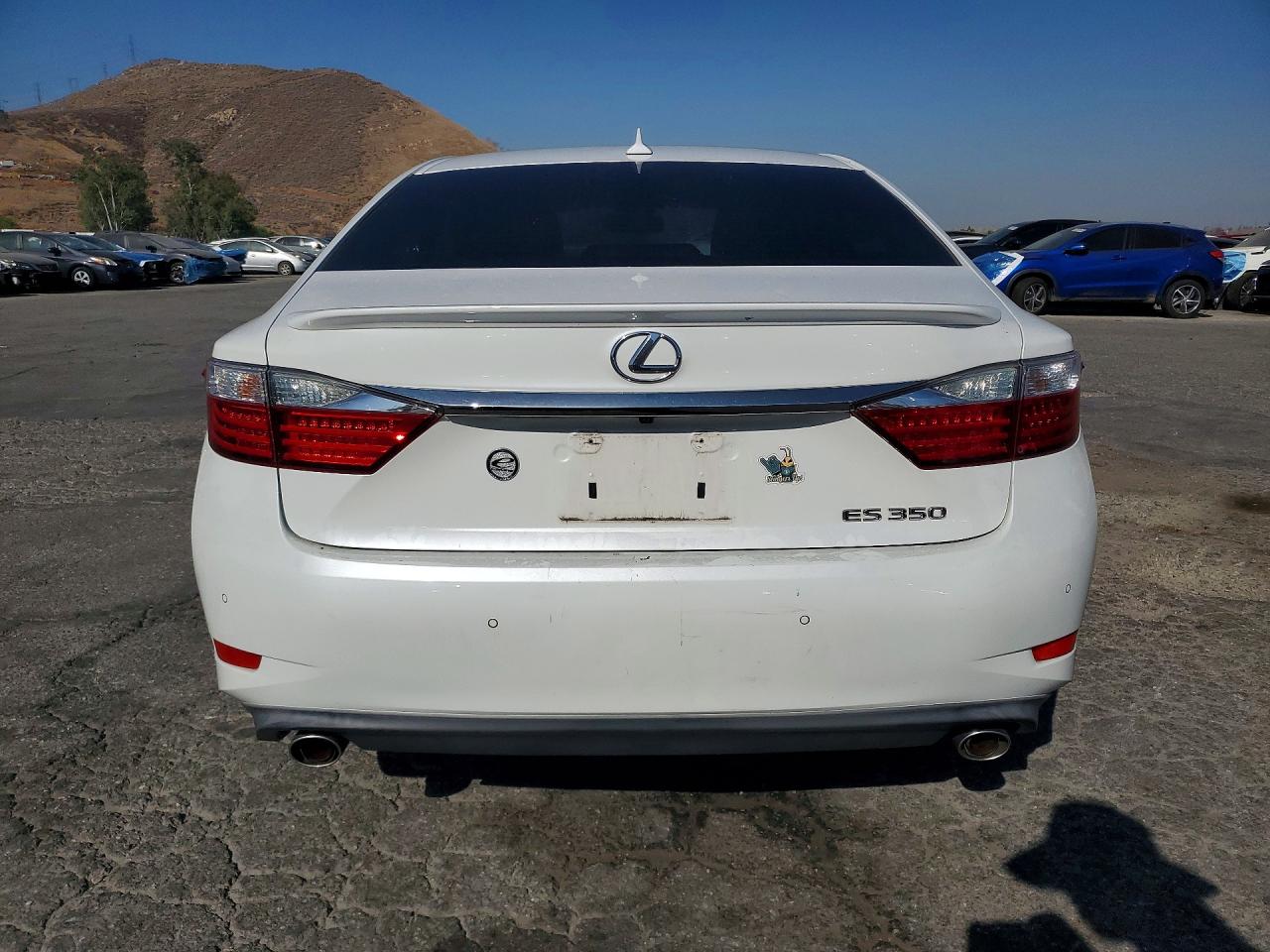 2013 Lexus Es 350 White vin: JTHBK1GG3D2043509
