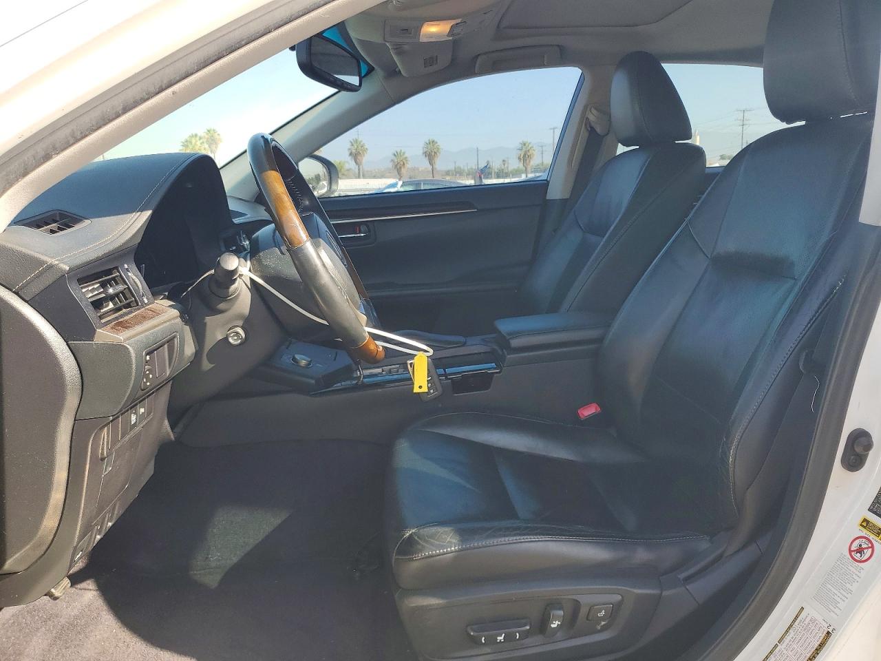 2013 Lexus Es 350 White vin: JTHBK1GG3D2043509