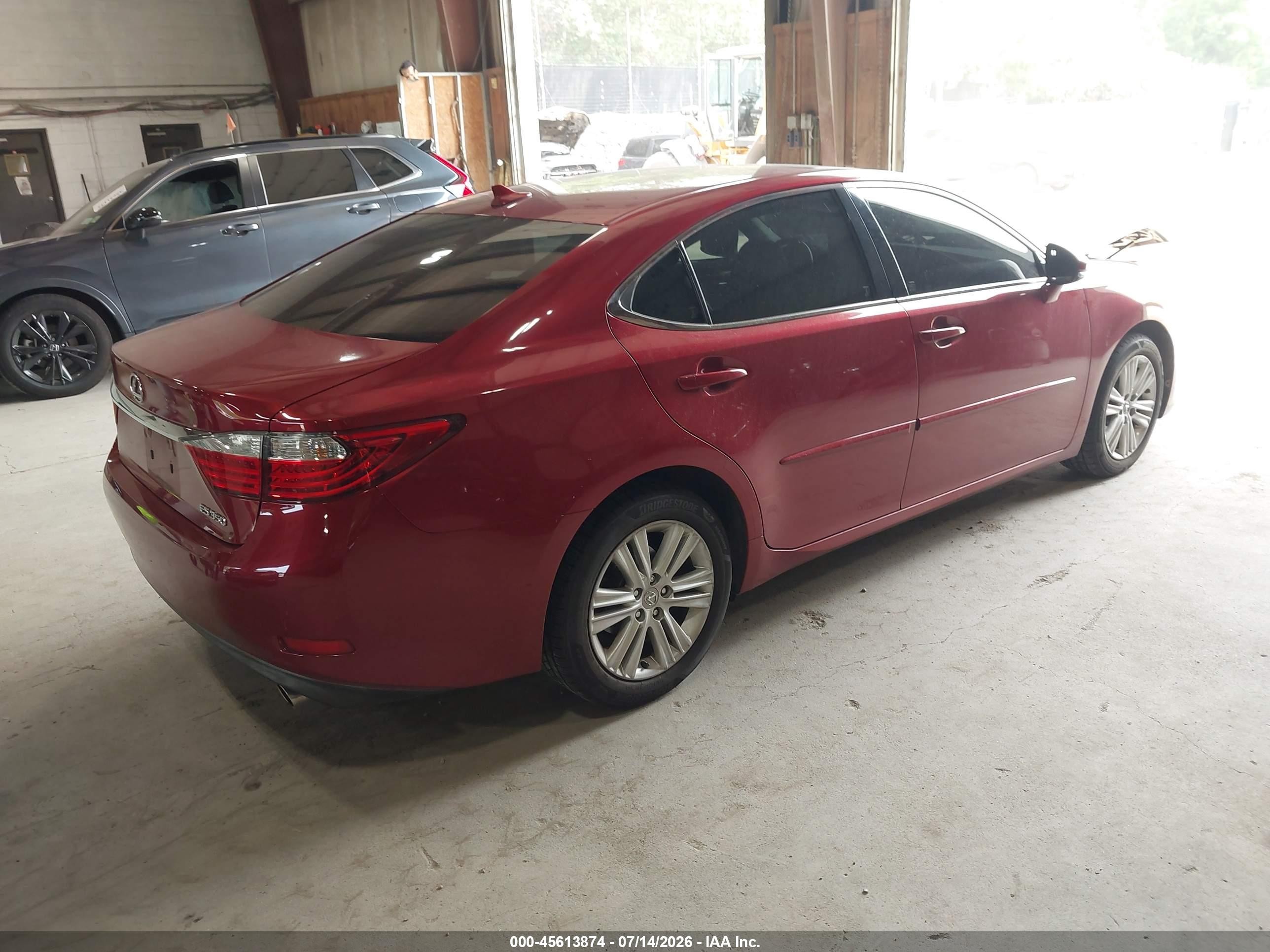 2013 Lexus Es 350   Red vin: JTHBK1GG3D2043543
