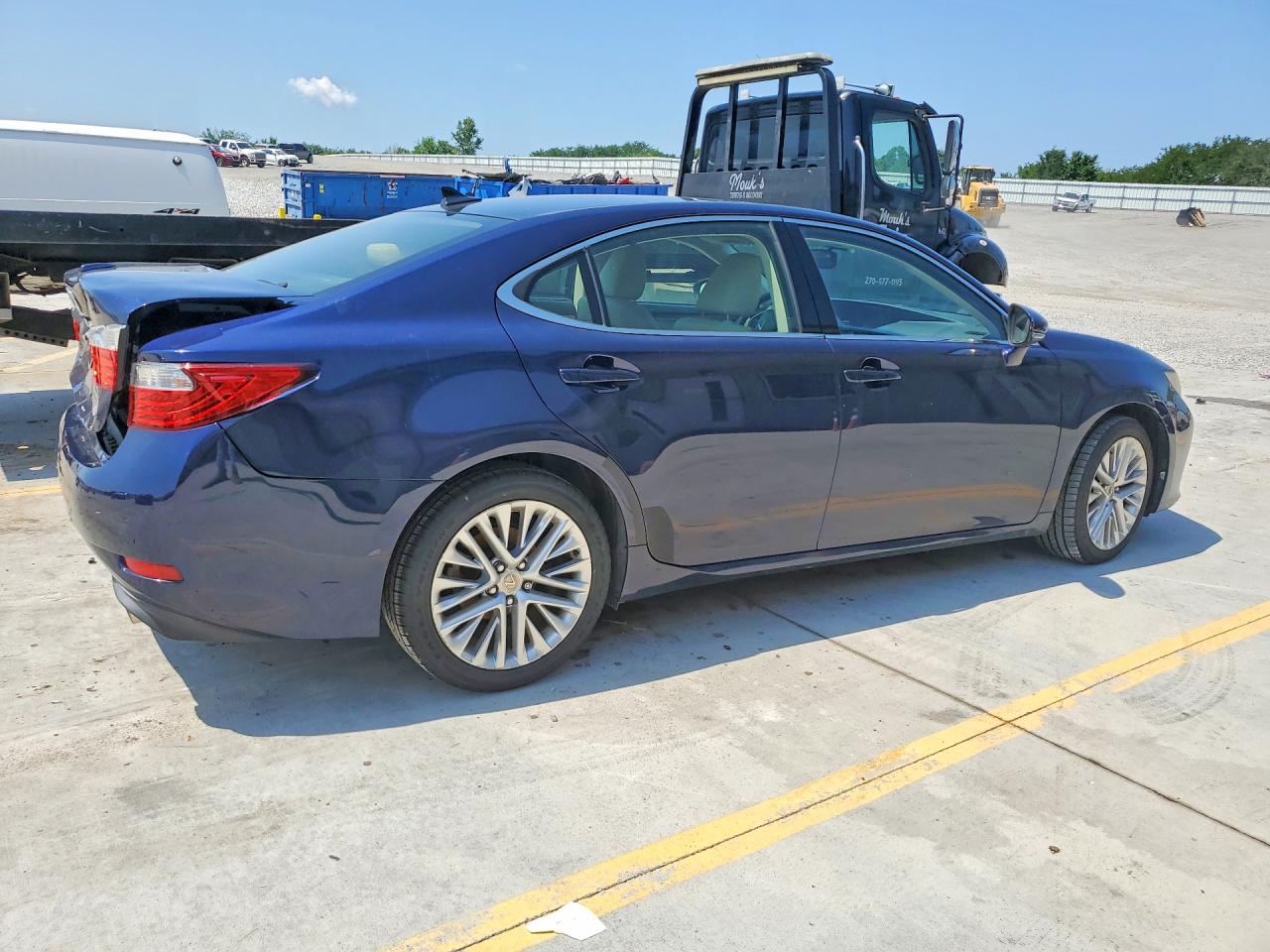 2013 Lexus Es 350 Blue vin: JTHBK1GG3D2046121