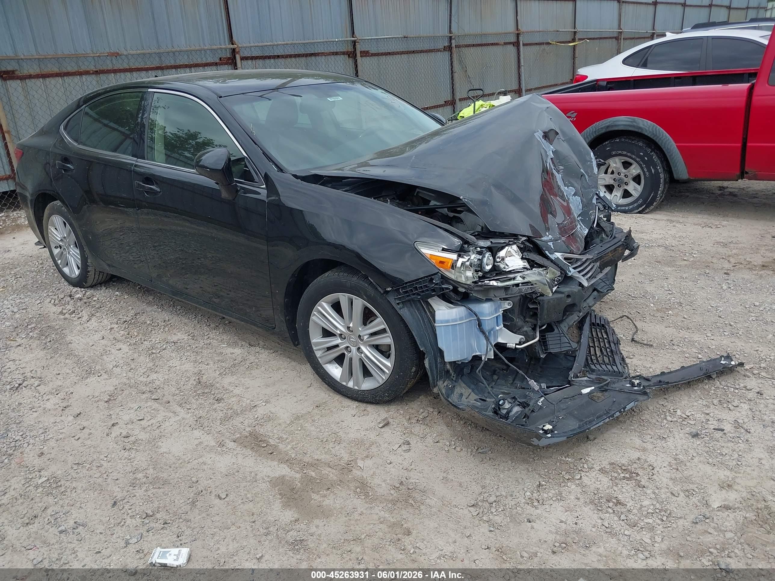 2013 Lexus Es 350   Black vin: JTHBK1GG3D2059466