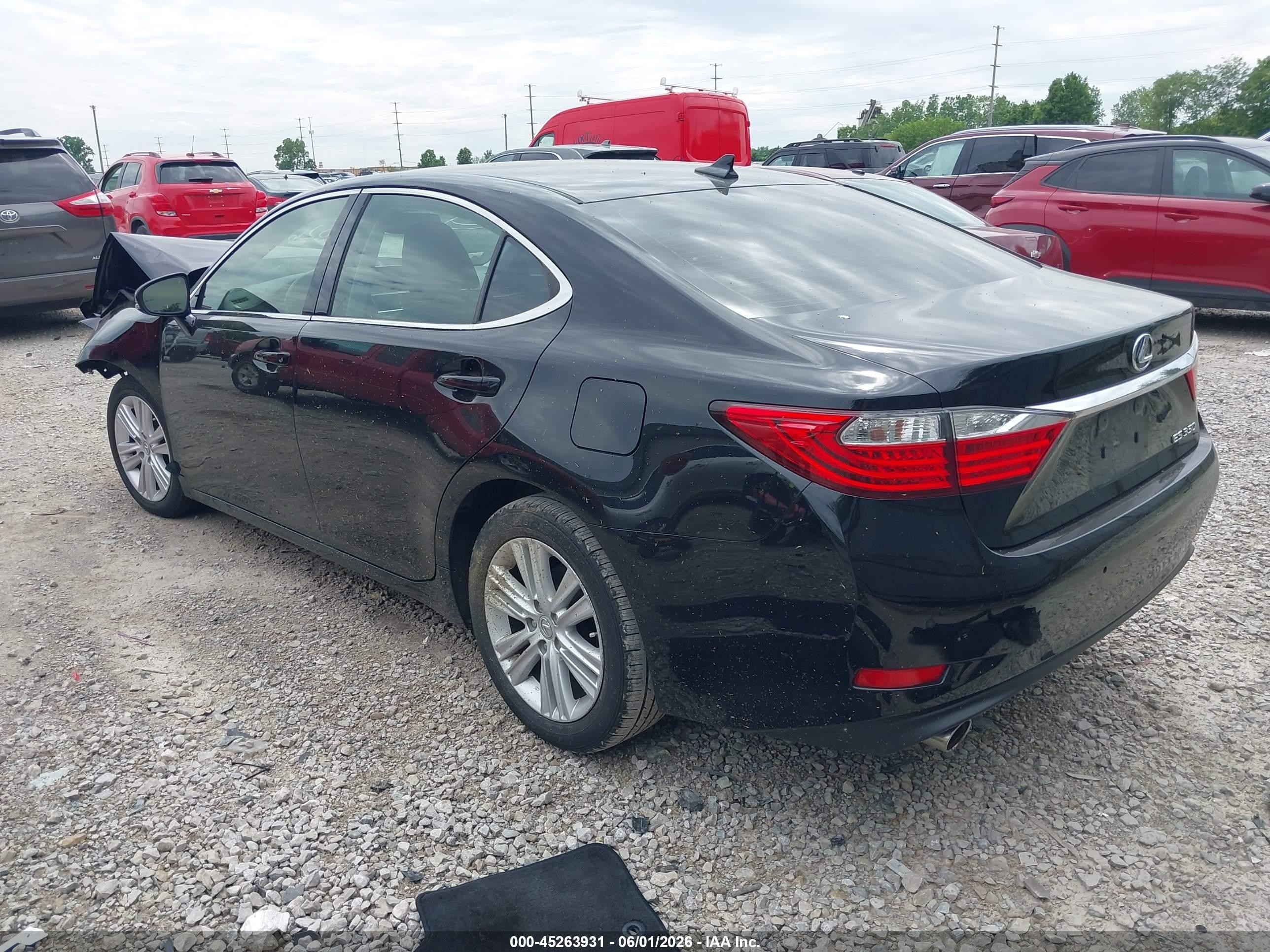 2013 Lexus Es 350   Black vin: JTHBK1GG3D2059466