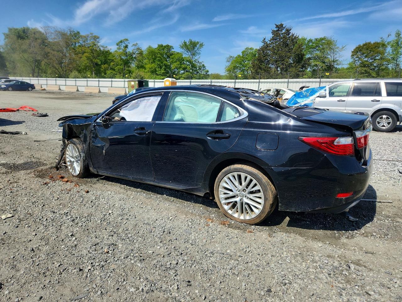 2013 Lexus Es 350 Base Black vin: JTHBK1GG3D2065414
