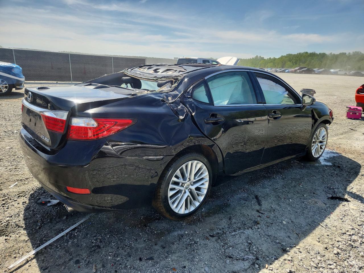 2013 Lexus Es 350 Base Black vin: JTHBK1GG3D2065414