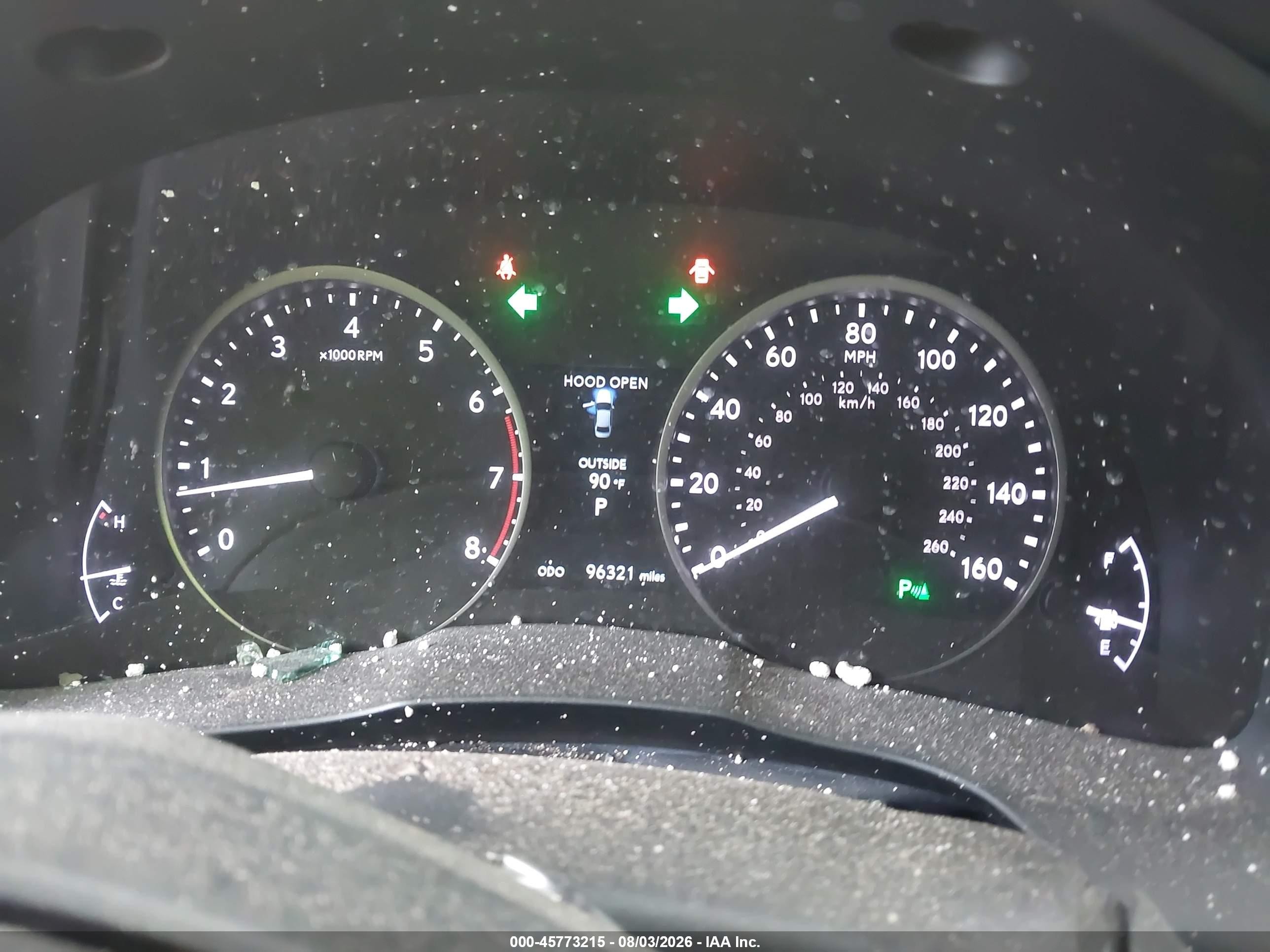 2013 Lexus Es 350   Gray vin: JTHBK1GG3D2071763