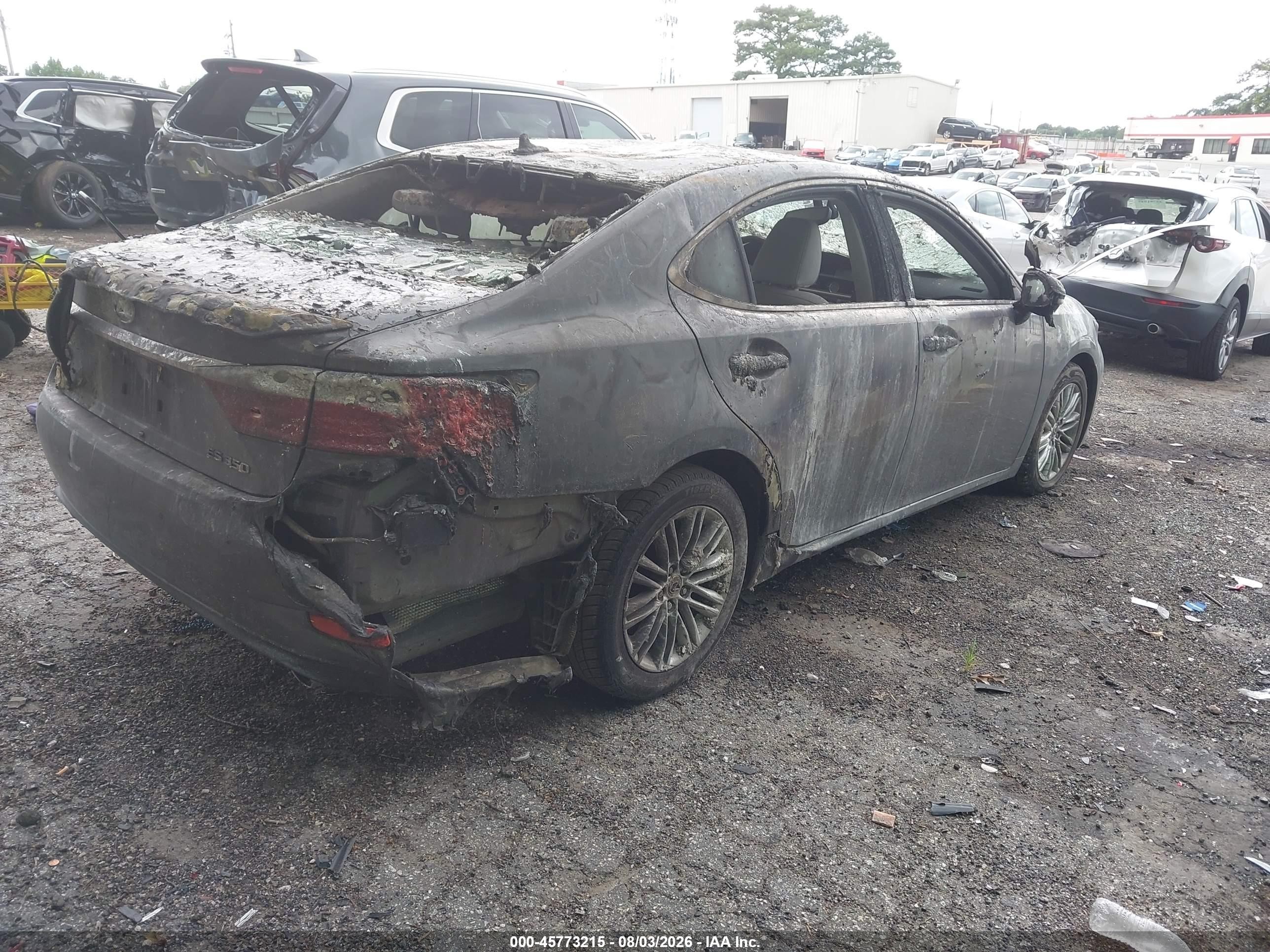 2013 Lexus Es 350   Gray vin: JTHBK1GG3D2071763