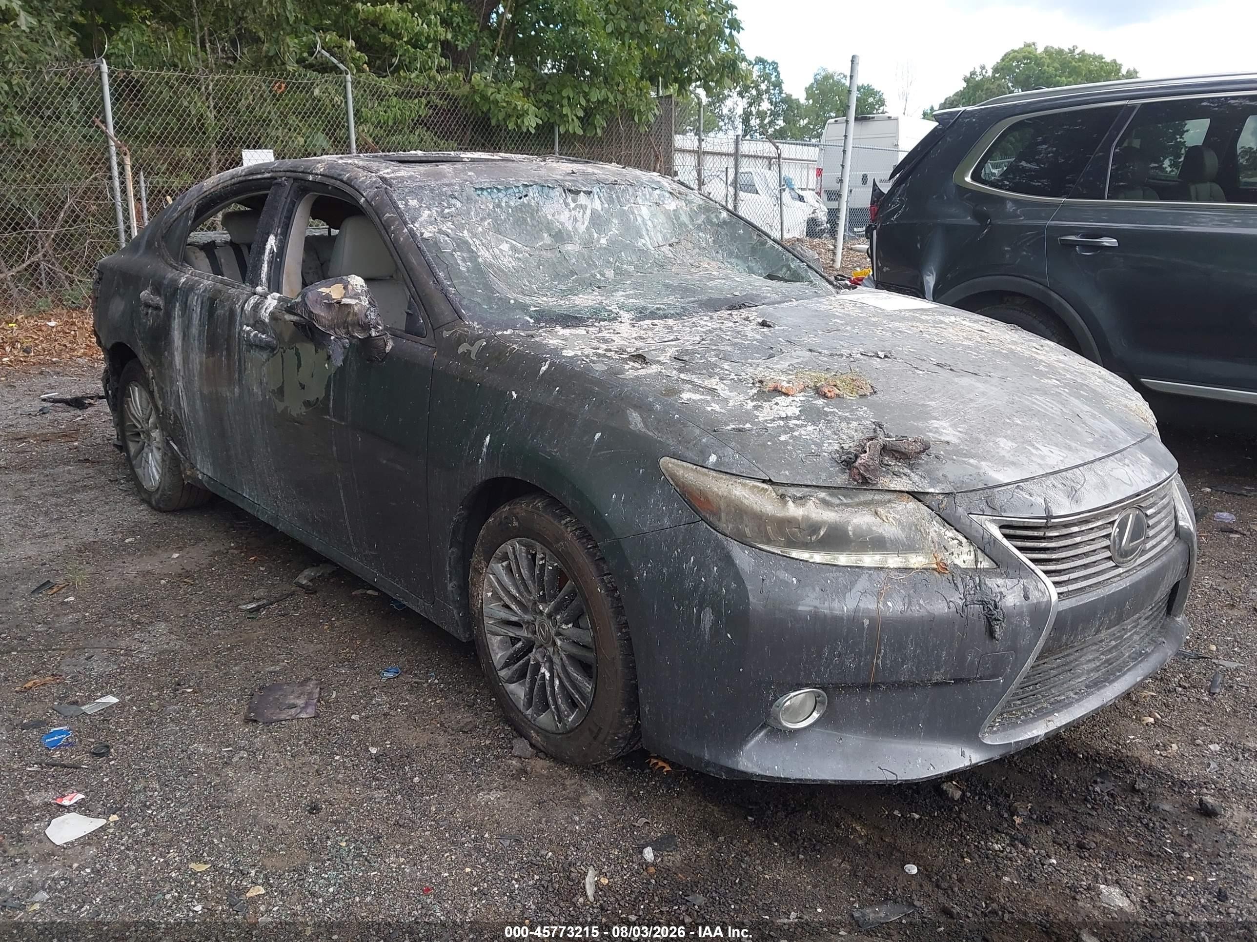 2013 Lexus Es 350   Gray vin: JTHBK1GG3D2071763