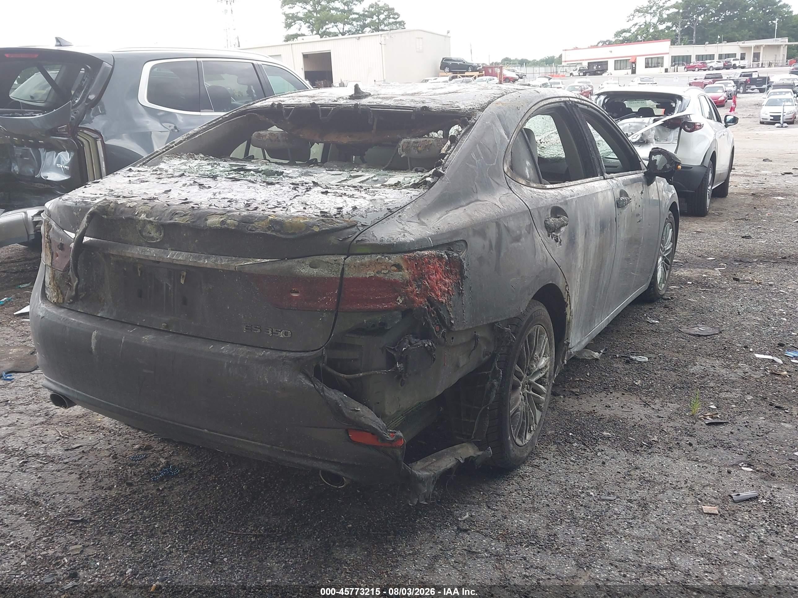 2013 Lexus Es 350   Gray vin: JTHBK1GG3D2071763