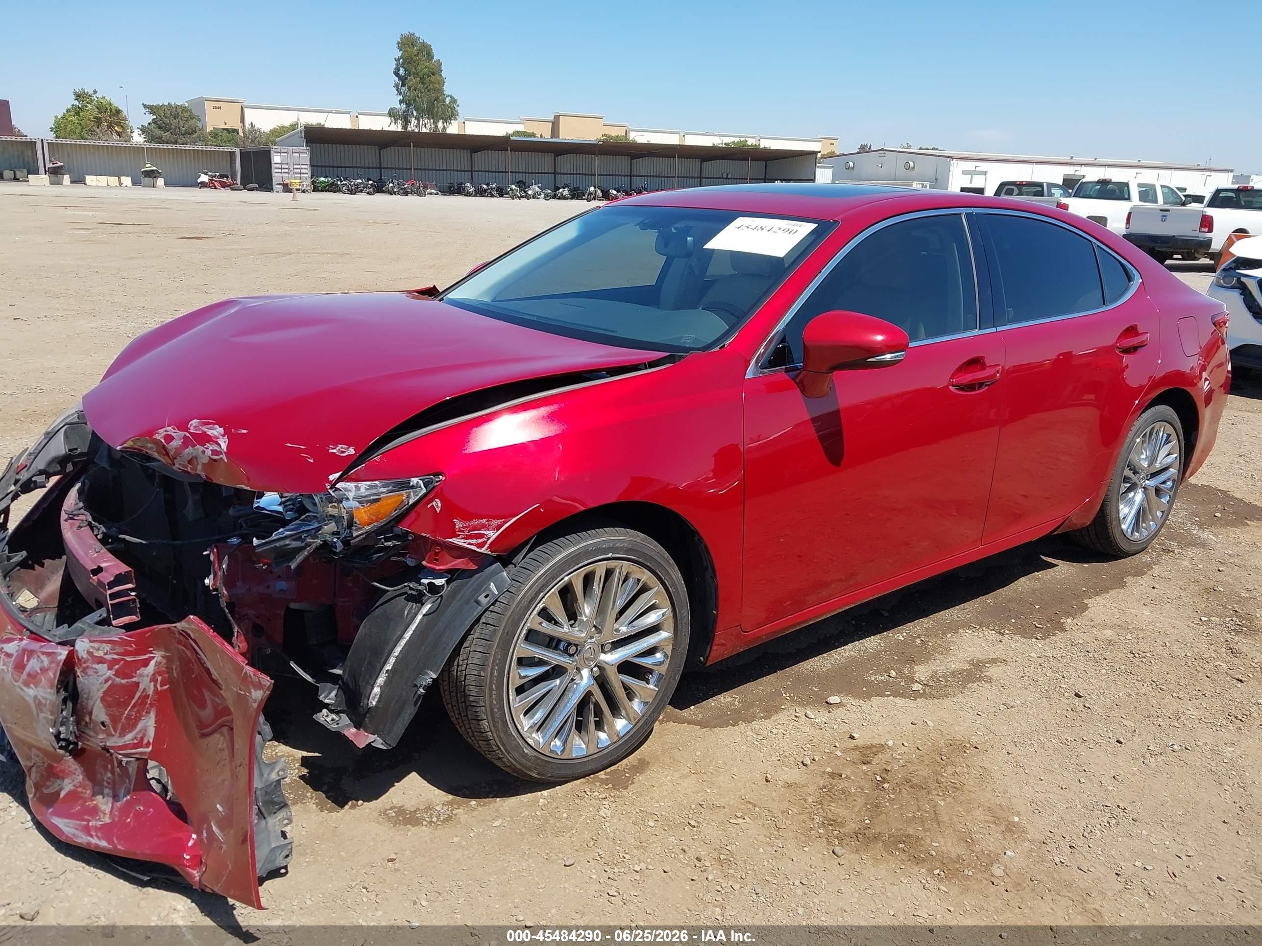2013 Lexus Es 350   Red vin: JTHBK1GG3D2077529