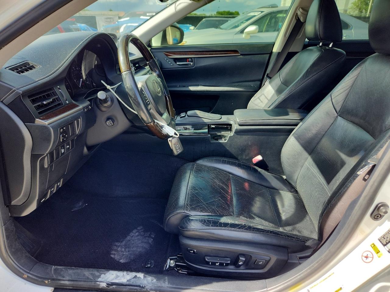 2013 Lexus Es 350 White vin: JTHBK1GG3D2078468