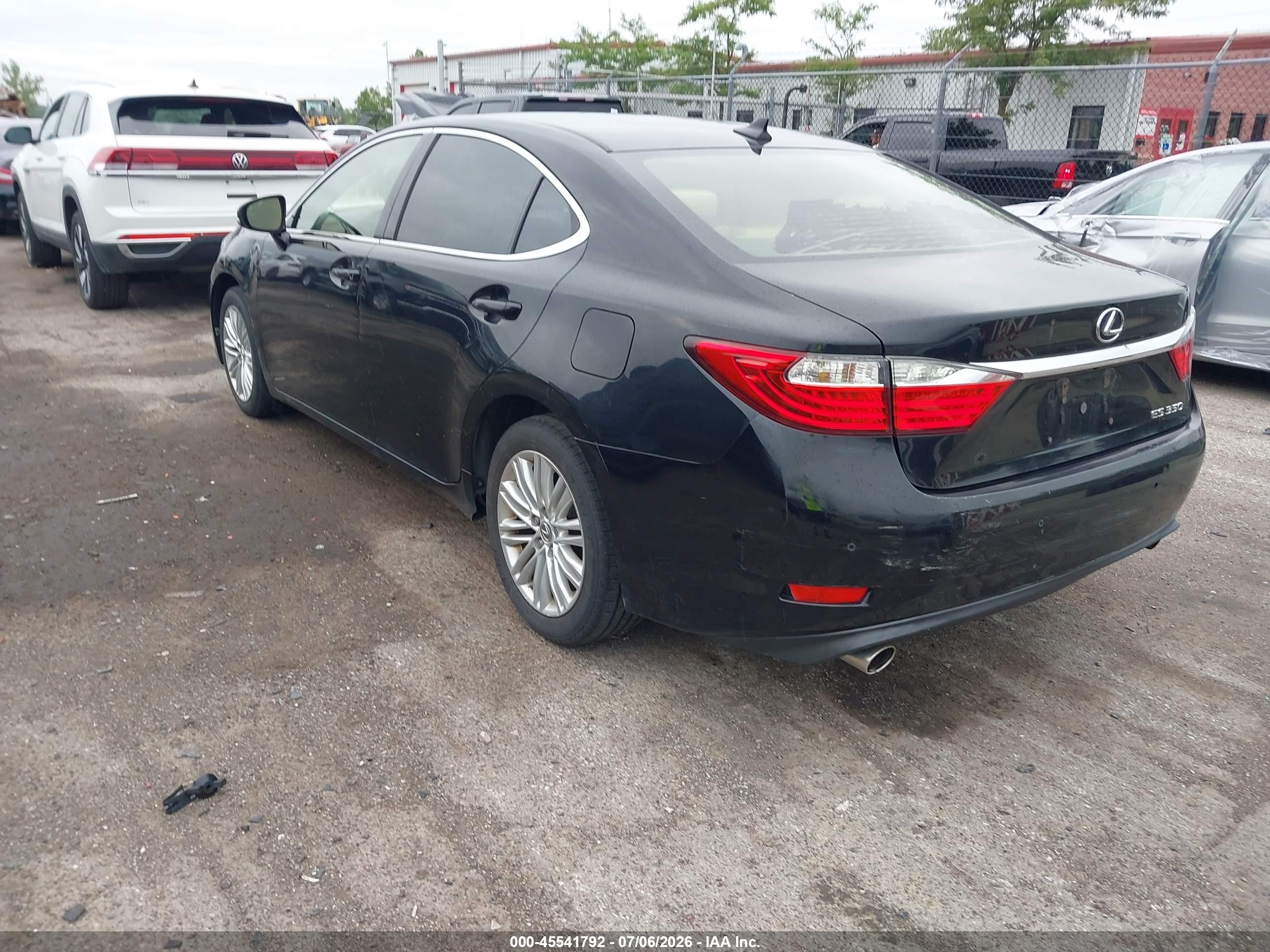 2013 Lexus Es 350   Black vin: JTHBK1GG3D2079846