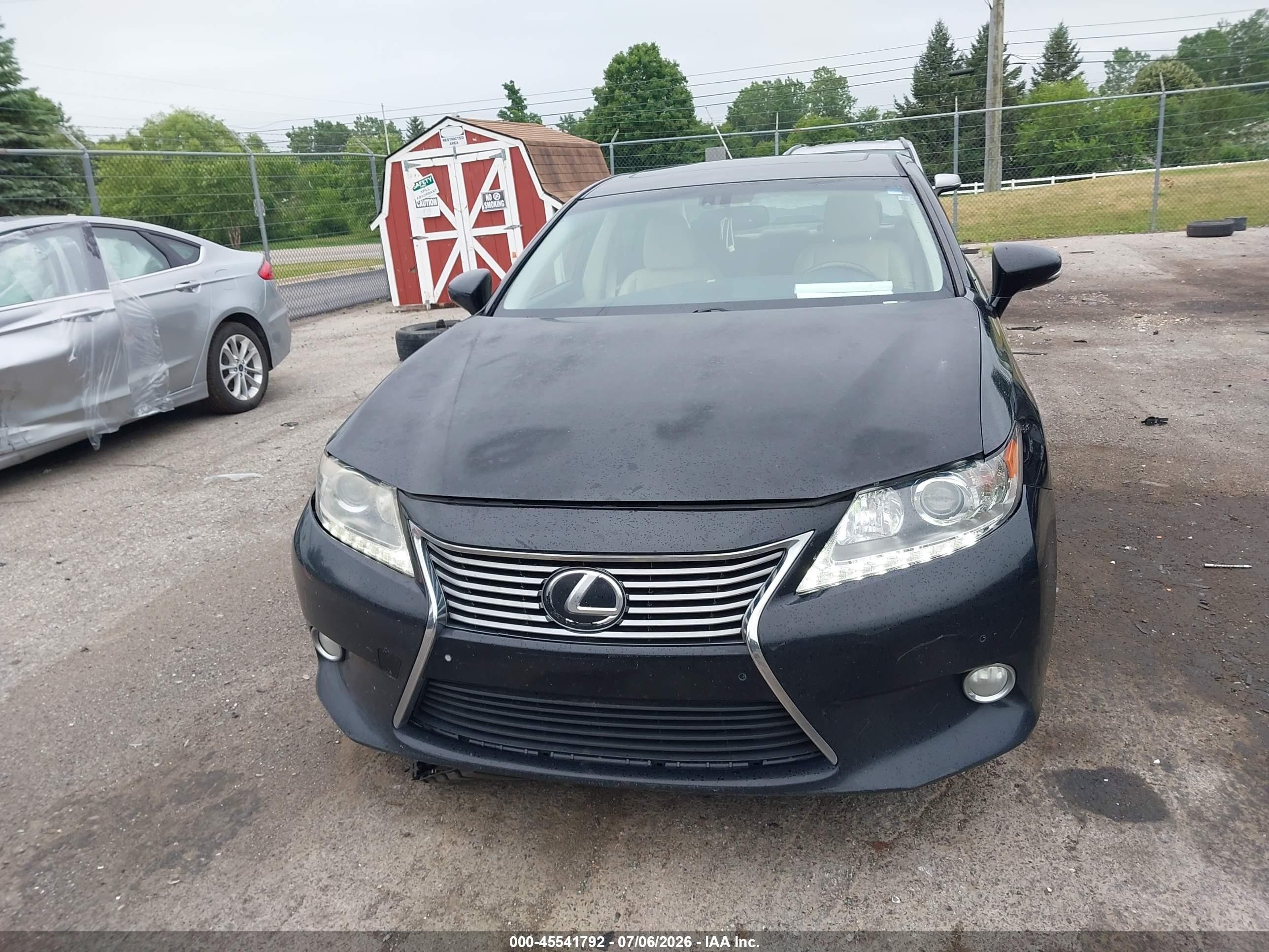 2013 Lexus Es 350   Black vin: JTHBK1GG3D2079846