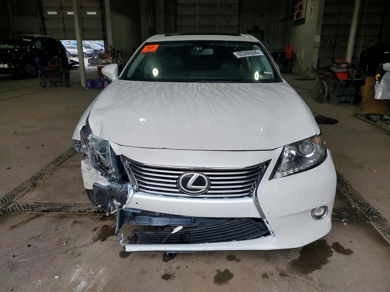 2014 Lexus Es 350 White vin: JTHBK1GG3E2086569