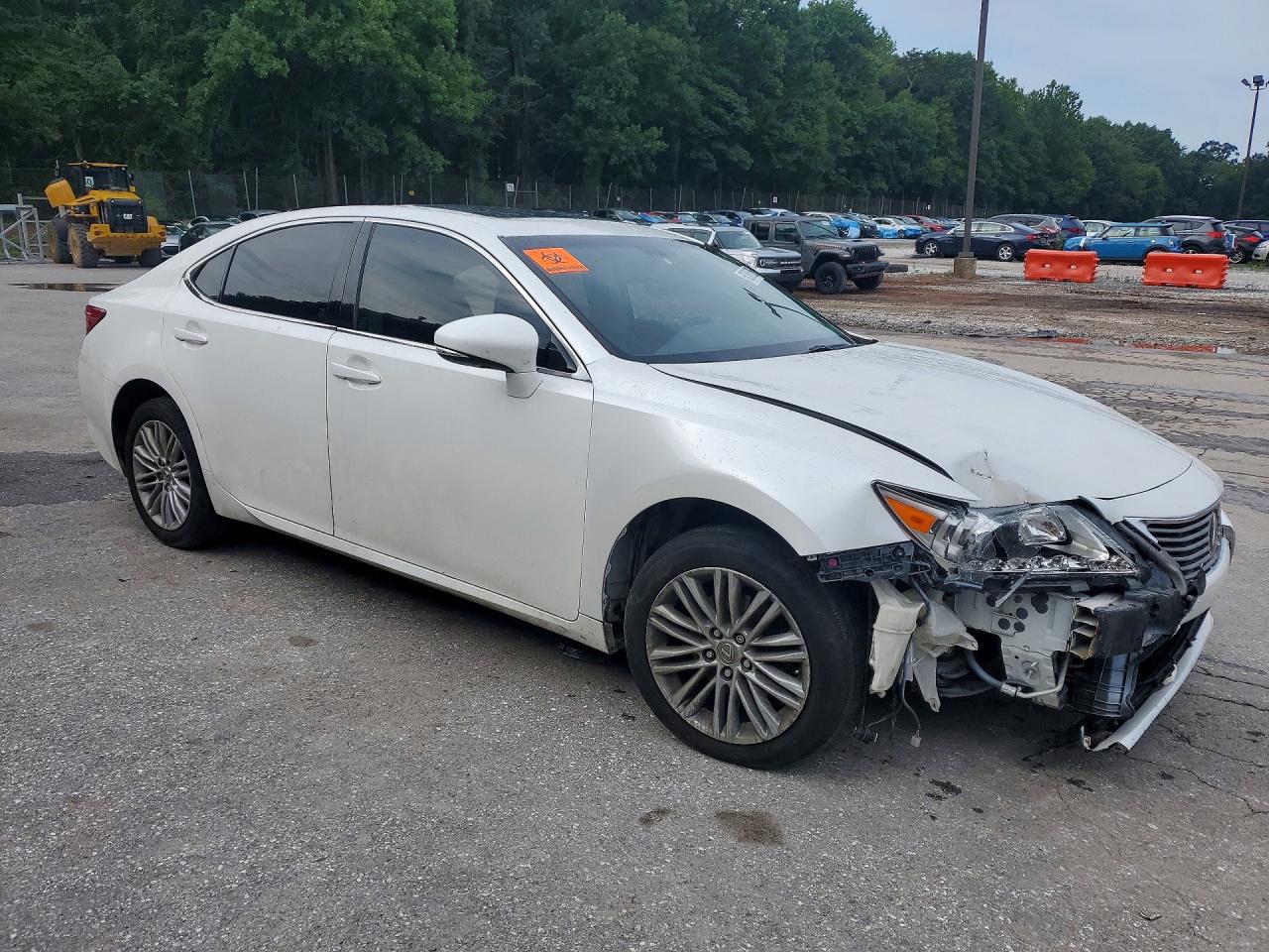 2014 Lexus Es 350 White vin: JTHBK1GG3E2086569