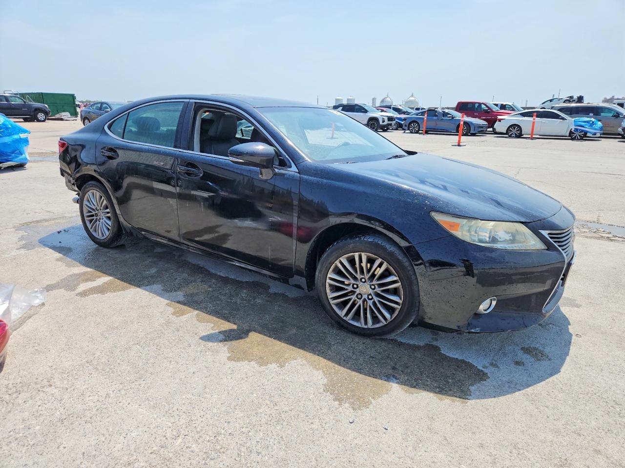 2014 Lexus Es 350 Black vin: JTHBK1GG3E2091660