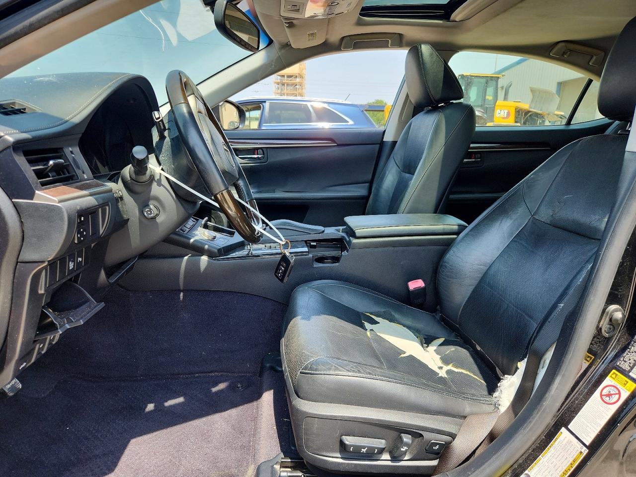 2014 Lexus Es 350 Black vin: JTHBK1GG3E2091660