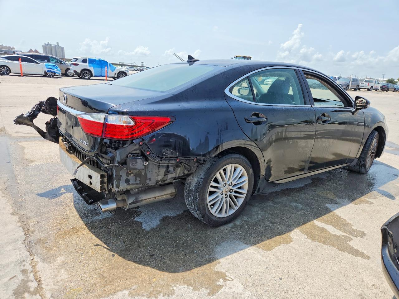 2014 Lexus Es 350 Black vin: JTHBK1GG3E2091660