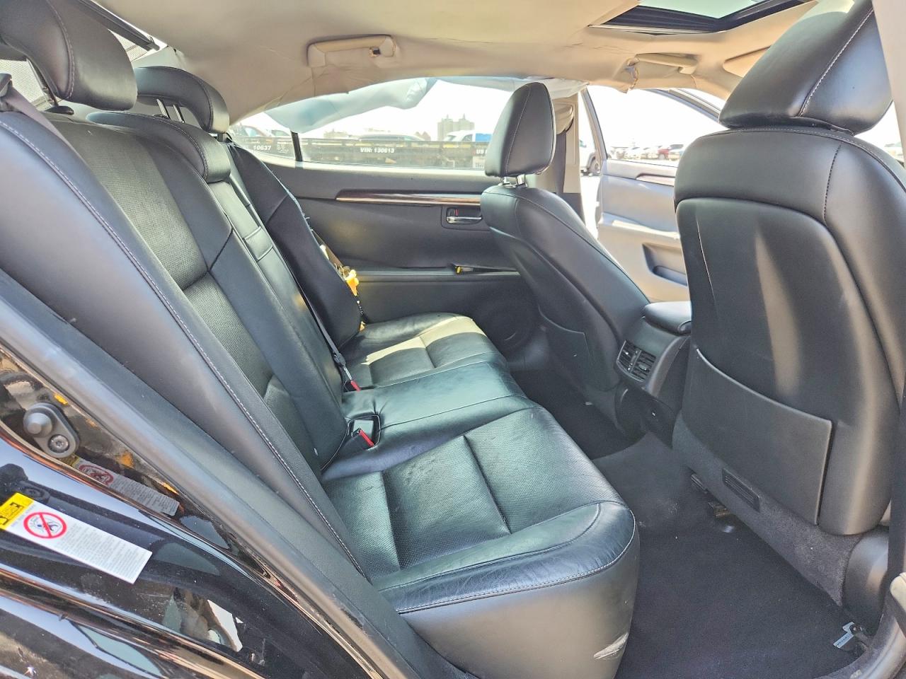 2014 Lexus Es 350 Black vin: JTHBK1GG3E2091660