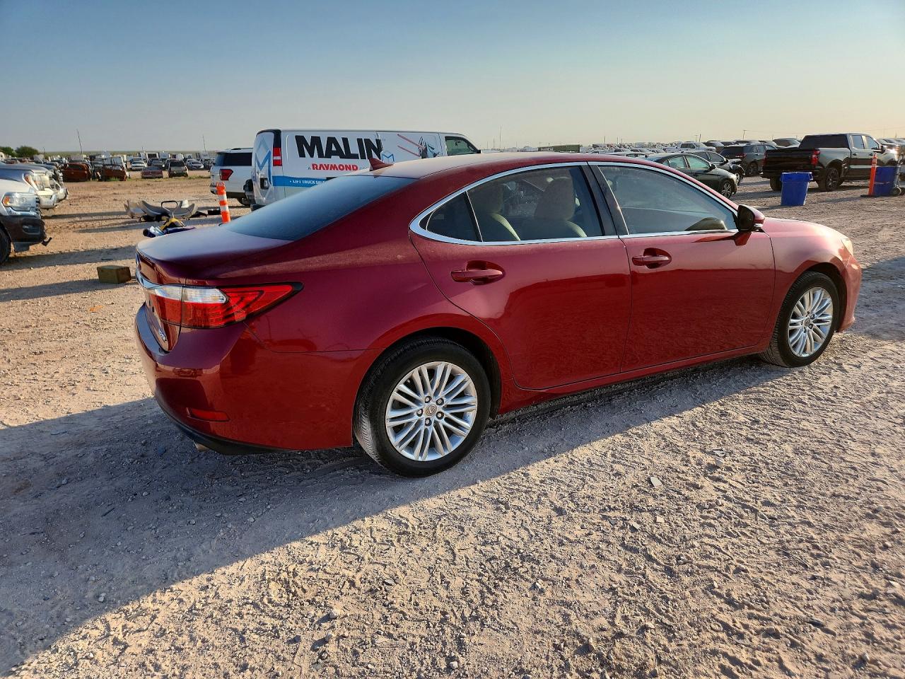 2014 Lexus Es 350 Red vin: JTHBK1GG3E2092355