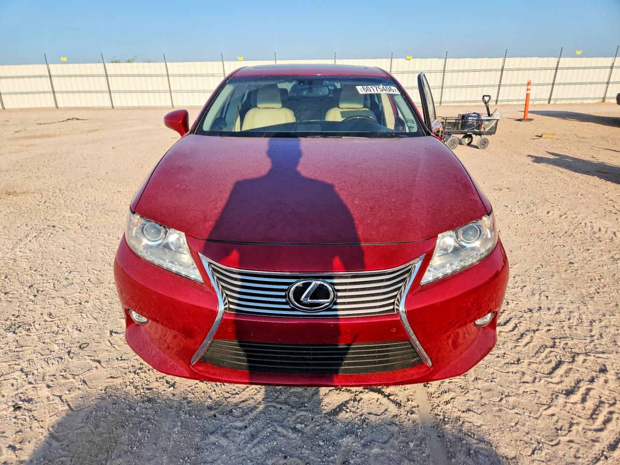 2014 Lexus Es 350 Red vin: JTHBK1GG3E2092355
