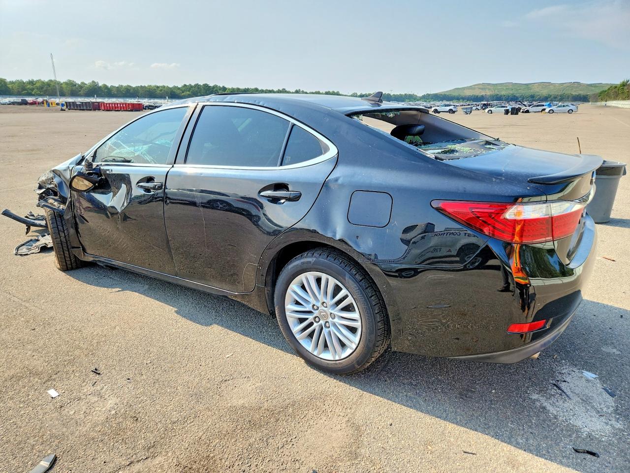 2014 Lexus Es 350 Black vin: JTHBK1GG3E2102950